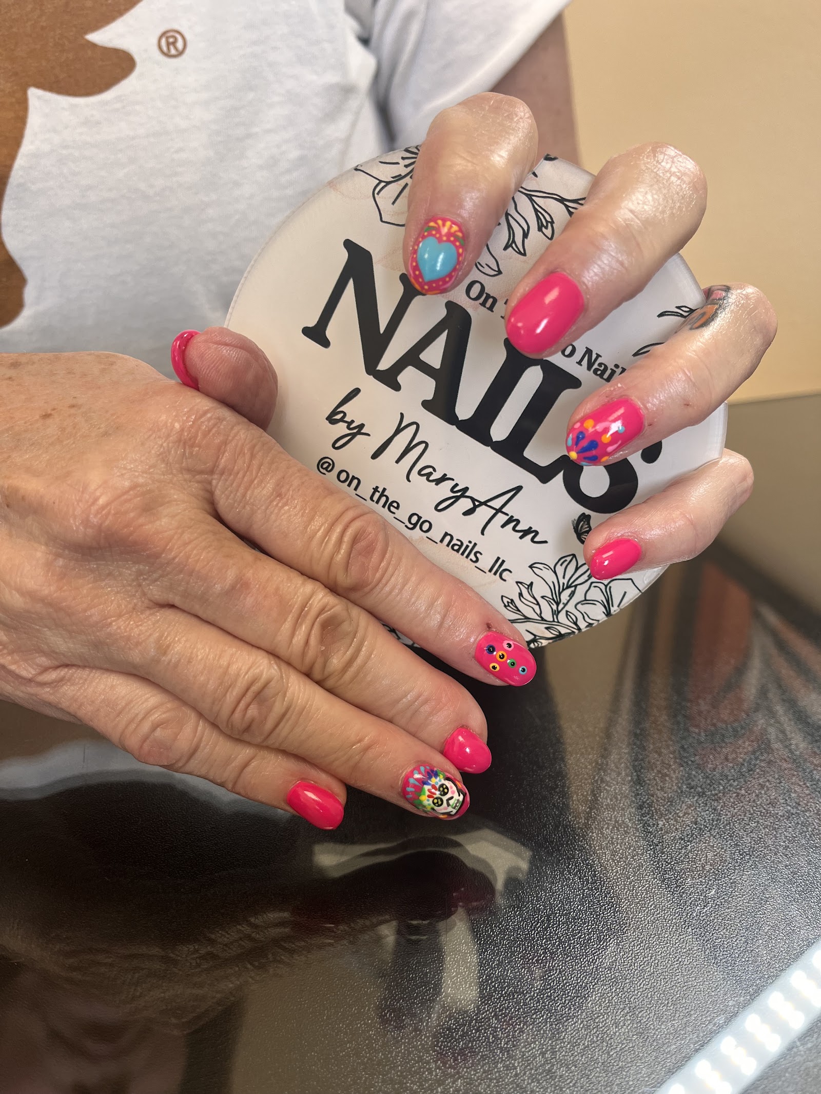 On The Go Nails LLC nail work in Woodland Park, Colorado